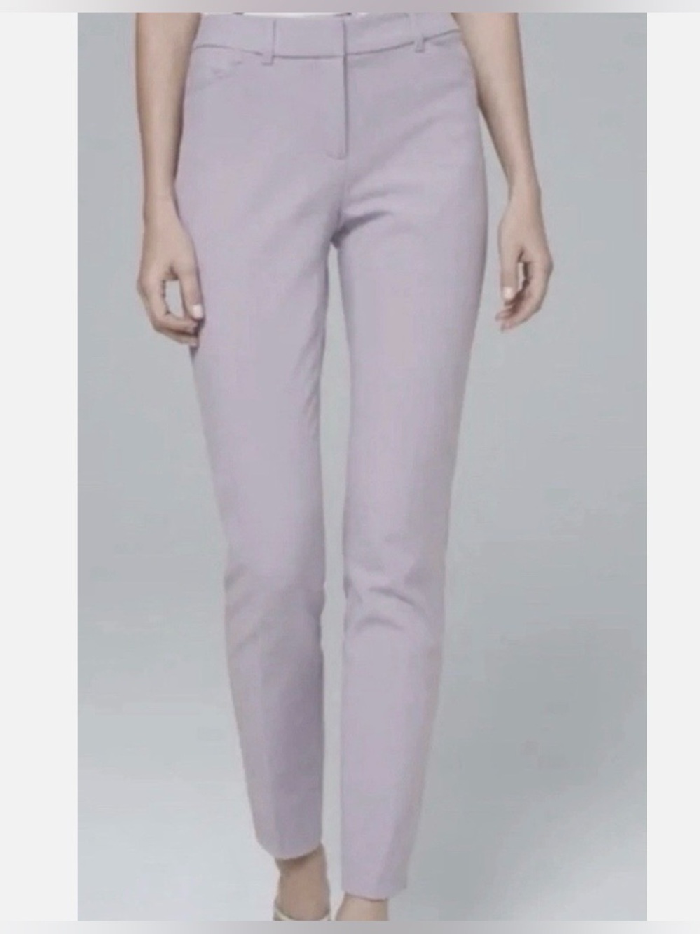 WHBM Slim Ankle Pants in Wisteria